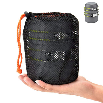 Camping Equipment Outdoor Camping Pan Hiking Cookware Backpacking Camping Pots and Pans Camping Cookware